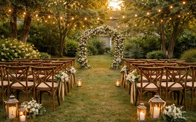 Backyard wedding planning tips for a beautiful at-home celebration