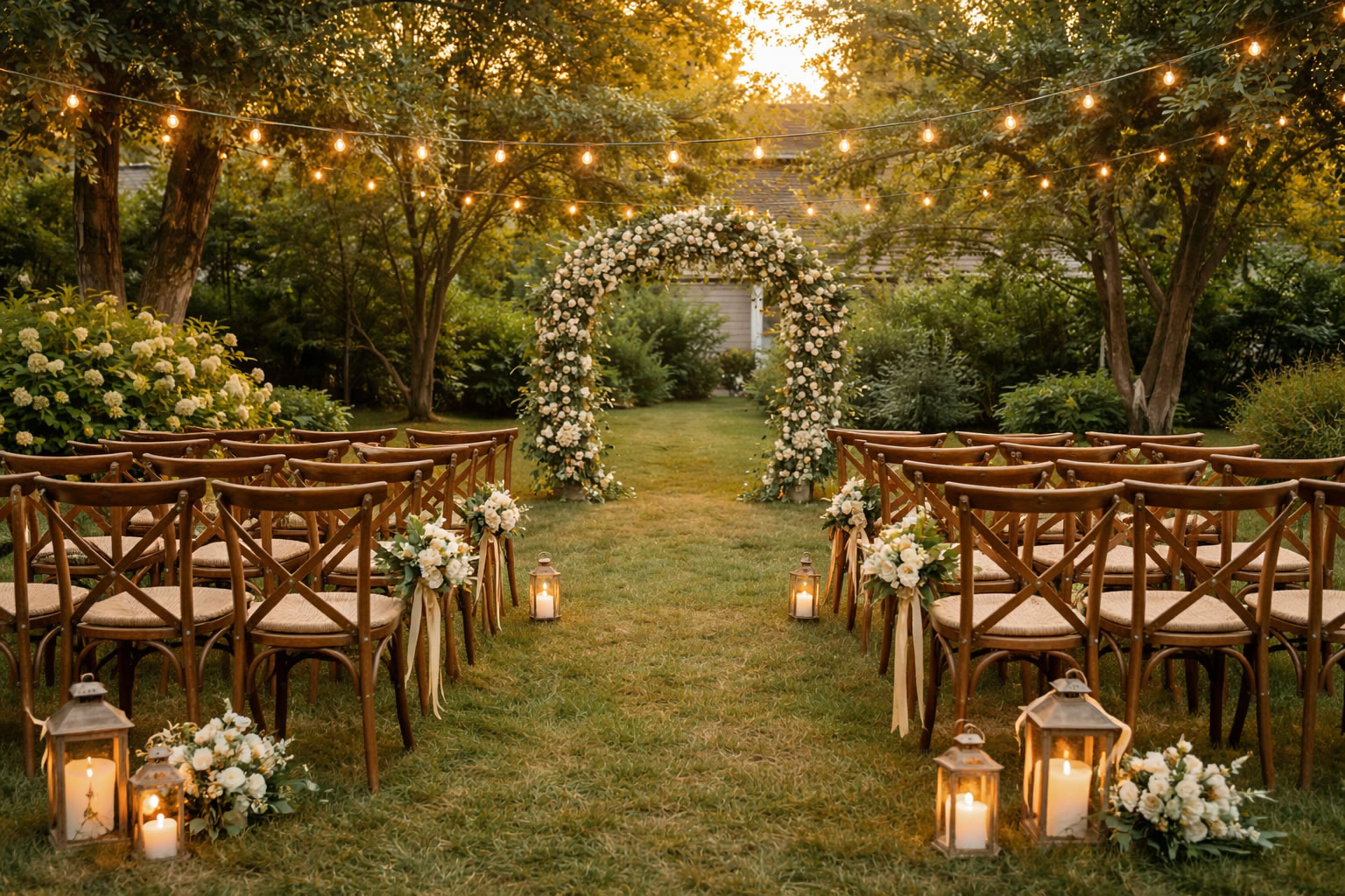 Backyard wedding planning tips for a beautiful at-home celebration